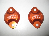 KTM Orange aludæksler til motor